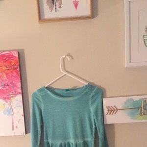 Blue sweatshirt dress 👗
